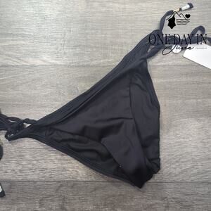 A.Che Ruched Tie Side Bikini Bottom Size M